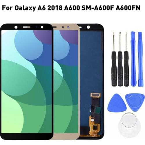 LCD Digital Display Screen Digitizer Replacement Tool Kit for Samsung Galaxy A6 2018 A600 SM-A600F A600FN Phone Repair Tools