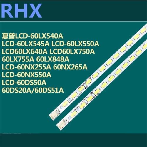 FOR SHARP LCD-60LX640A Article lamp GK0361 7030PKG 68EA L-TYRE REV0.2 1piece=68LED 676MM