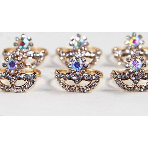 ZRM New Arrival Adjustable Opening Ring the Mask jewelry for Fashion Women Best Gift