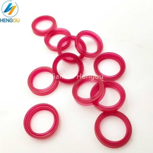 10 Pieces Original Seal Ring Red Seal Ring for Air Cylinder G2.184.0020 Inner size 15mm Outer size 20mm 20x15mm