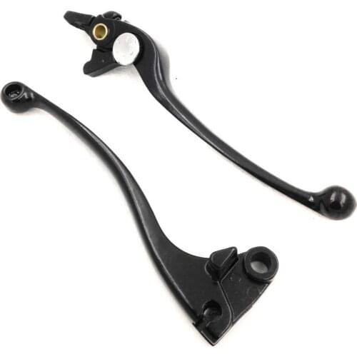 Brake Clutch Handle Levers For Kawasaki ZX-6R ZX6RR ZX636 ZX9R ZX10R ZX12R Z1000 ZZR600 Motorcycle Billet Black / Chrome