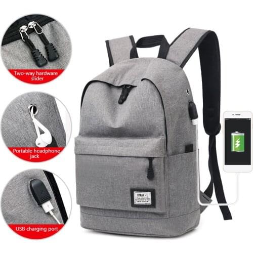 Laptop Usb Backpack School Bag Rucksack Anti Theft Men Backbag Travel Large Capacity Daypacks Male Leisure Backpacks Women Gril