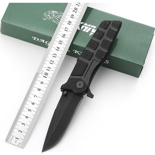 BGT Steel Blade Folding Knife Hunting Camping Survival Tactical Combat Titanium Pocket Knives EDC Multi Tools G10 Handle