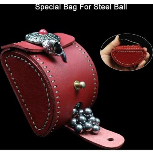 Slingshot Stainless Steel Ball Special Bag Cover Bag Slingshot Hunting Sports Accessories With Magnetic Parts For Quick Filling