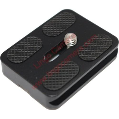 LL1406 Black Metal PU-50 Universal Quick Release Plate Fits Arca-Swiss Standard for Tripod Ballhead (PU50 III)