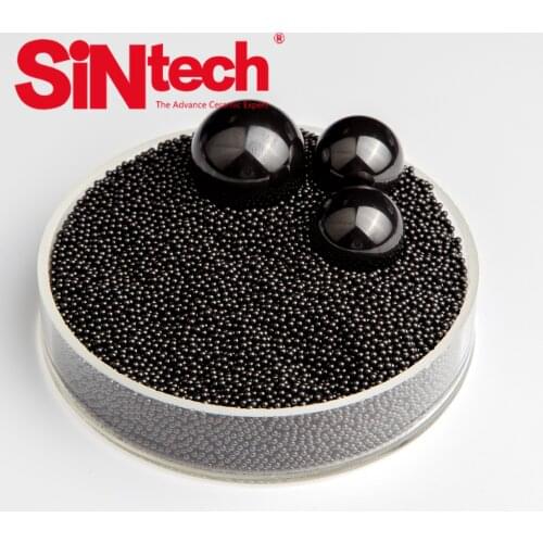 3.175~5.1594mmHigh Strength Fine Polished Silicon Nitride Si3N4 Ceramic Balls 100 pieces