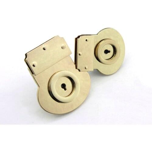 1 pcs Metal Push Lock Fashion Special Design Twist Lock For DIY Handbag Bag Purse Luggage Hardware Closure Bag Parts Accessories