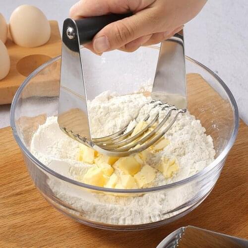 1 Pc Professional Pastry Cutter With Blades Kitchen Accessories Butter Blender Stainless Steel Baking Dough Cutter Home Cocina
