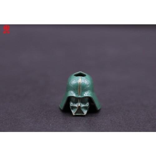 1PC Green Retro Brass Copper EDC Paracord Beads Lanyard Pendants Knife Beads Umbrella Rope Cord Necklace Bracelet Beads Pendant