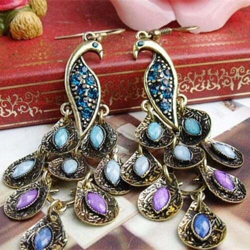 Серьги с камнями BINQINGZI China At AliExpress