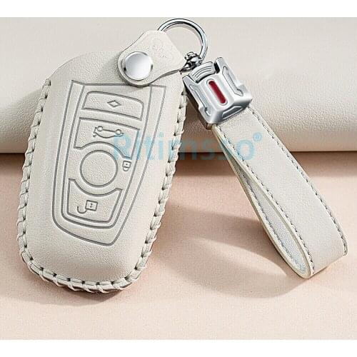 Car Key Case Auto Key Protection Cover For BMW 1/3/5/7 Series X3 X4 M2/3/4 Car Holder Shell Colorful Car-Styling Accessories