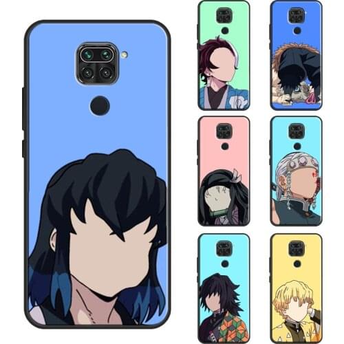 Anime Demon Slayer Rengoku Kyoujurou Case For Xiaomi Redmi Note 10 9 Pro 9S 8T Note 8 Pro Cover For Redmi 9 9T 9A 9C K40 7A 8A