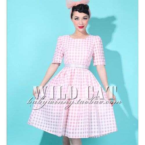 Модные платья в клетку Copi Copi China At AliExpress