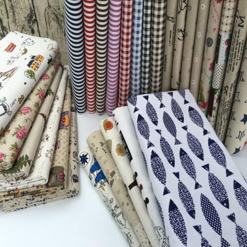 Canvas cotton fabric cloth 150 cm width thick sofa tablecloth curtain pillow handmade diy old coarse cloth fabric