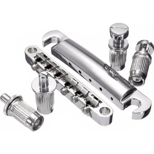XFDZ-Guitar Tune-O-matic Bridge Tailpiece Tail For LP Style 1 Set