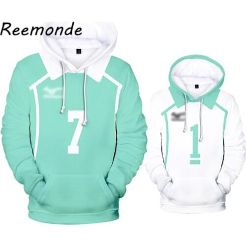 Anime Haikyuu High School Costume Uniform Jacket Mens Oikawa Tooru Cosplay Hoodies Sweatshirts Hip Hop Pullover Coat for Women