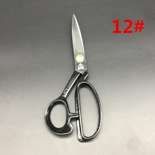 12" inch professional right hand tailor scissors zhangxiaoquan high quality traditional fabric sewing scissor pruner