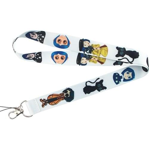 ZF678 1pcs High Quality Movie Creative Lanyard Badge ID Lanyards Mobile Phone Rope Key Lanyard Neck Straps Accessories