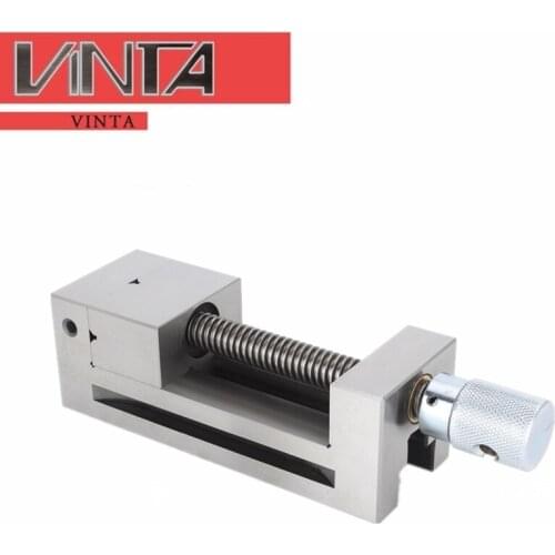 QGG50 QGG63 QGG73 QGG100 CNC High Precision Paralle Jaw Manual Hand Drill Carving Tool Set Threading Vise Clamp Table Bench Vice