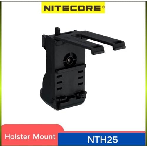 NITECORE NTH25 Tactical Flashlight Holster Mount Holder For MH25GTS R25 P26 P20 P20UV Law Enforcement