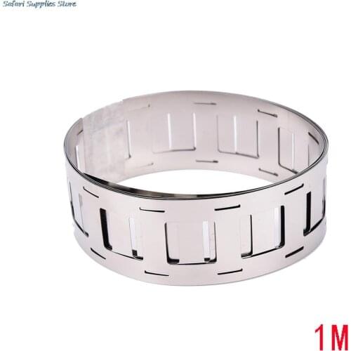 1M 18650 Lithium Battery Nickel Strip Li-ion Batteries Nickel Plate Belt Tape For 18650 Battery Storage Holder