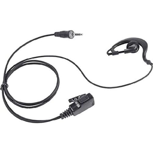1 Pin Ear Hook Earpiece PTT Mic Headset for YAESU Vertex VX-6R VX-7R VX6R VX7R FT-270 FT-270R VX-127 VX-170 Radio Walkie Talkie