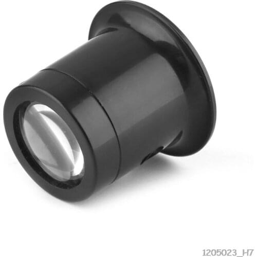 1pc 10X Monocular Glass Magnifier Watch Jewelry Repair Tools Loupe Lens Black
