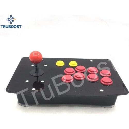 10 Buttons PC Computer Arcade Games USB Joystick Gamepad Wired Controller Acrylic Panel Fully Customized