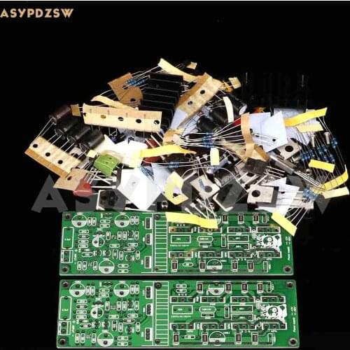 2 CH HIEND L20.5 Ultra low distortion NJW0302G/0281G Power amplifer 200W DIY kit/Finished board