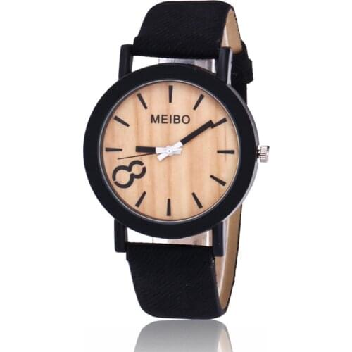 2021 Trendy Modeling Watches For Women Wooden Quartz Watch Wrist Guaranteed Leather Watch For Couple Clock Women Zegarek Damski