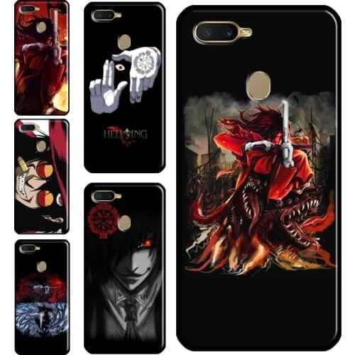 Anime Hellsing Alucard Cover For OPPO A3S A5S A1K A31 A53 A5 A9 2020 A15 A52 A72 A83 A91 Reno 2 Z 4 Pro F5 Case