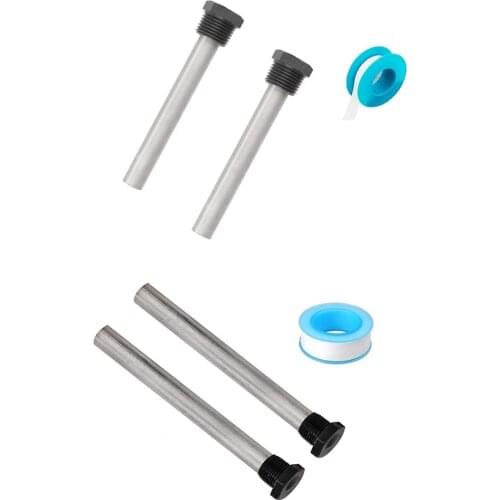 RV Water Heater Anode Rod for Atwood Heaters, 2 Pack 1/2Inch NPT RV Hot Water Tank Anode Rod for RV Heater