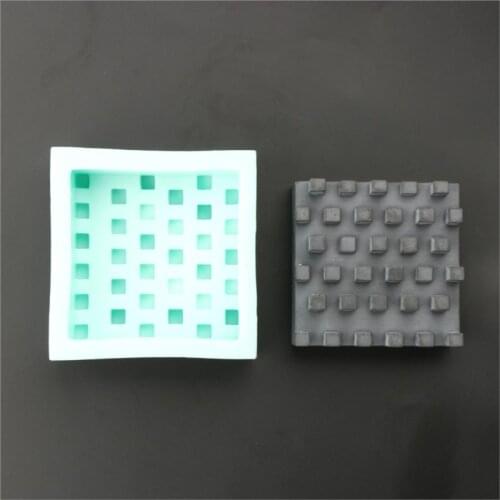 Pen Holder Silicone Concrete Molds 3 Styles Business Card Holder Honeycomb Concrete Coasters Molds Tea Cup Molds Cement Mold 001