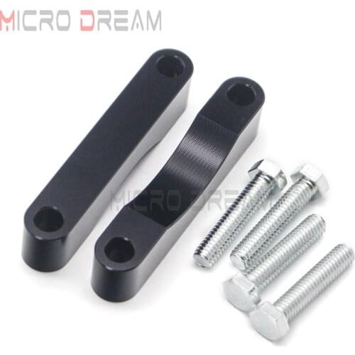 For Harley 1984-2013 Touring Electra Glide w/ 6.5" Wide 30" Wheel Aluminum Motorcycle 0.75" Front Fender Mudguard Spacer Kits