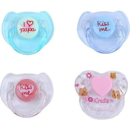 Hot Sales Good Quality Different Colour Magnet Pacifier For Reborn Baby Doll /Reborn Doll Hot Doll Accessory To DIY Reborn Doll