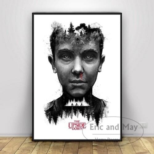 Stranger Things Art Adornment Canvas Painting Posters And Prints Pictures On The Wall Vintage Decorative Home Decor Quadro