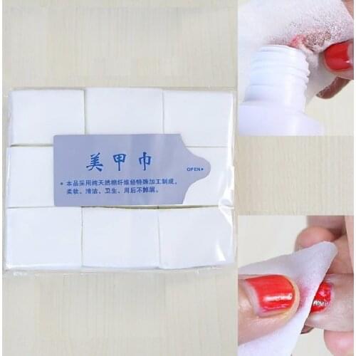 HUIQIRS Lint-free Nail Polish Remover Wipes