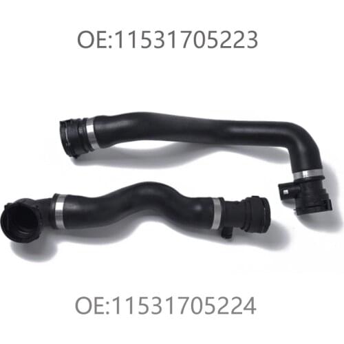 FEELWIND 2Pcs Combined Radiator Hose For BMW E38 E39 M54 M52 525i 530i 528i 11531705224 11531705223 1153 1705 223