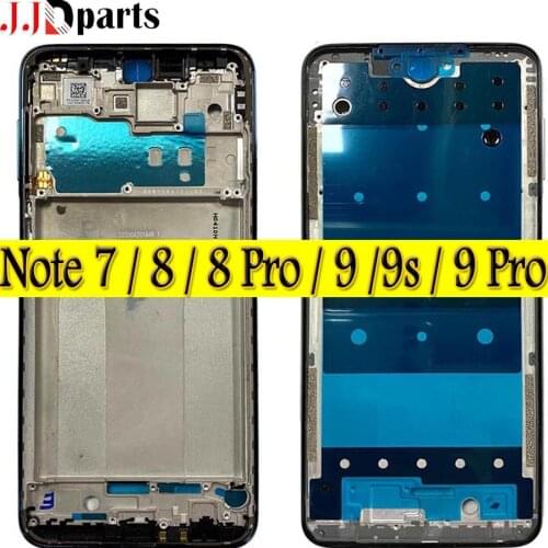 New For Xiaomi Redmi Note 8 pro Middle Frame Housing Bezel For Xiaomi Redmi Note 8 Note 7 Pro Note 9 pro note 9s Middle Frame