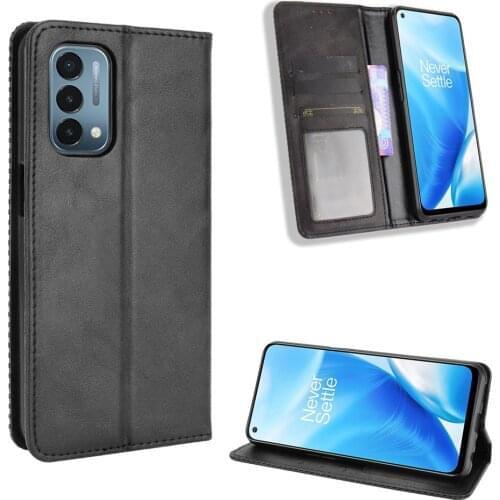 For Oneplus Nord N200 Case Premium Leather Wallet Leather Flip Case For Oneplus Nord N200 5G One plus Nord N200 Case