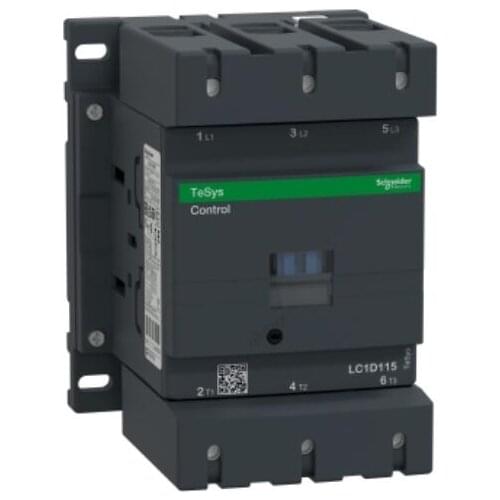 LC1D115 LC1D115M7 TeSys D contactor - 3P(3 NO) - AC-3