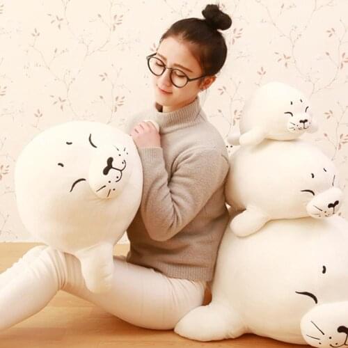 Cute Seal Soft Stuffed Plush Doll Toy Home Decor Kids Girlfriend Birthday Gift