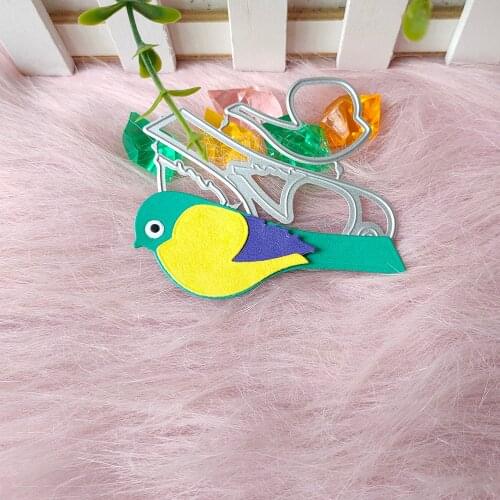 New Thrush Bird Metal Cutting Dies Decorative DIY Scrapbooking Steel Craft Die Cut Embossing Paper Cards Stencils