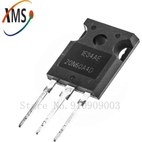 5pcs HGTG20N60A4D TO-247 20N60A4D 20N60 TO247 HGTG20N60 IGBT 600V new original