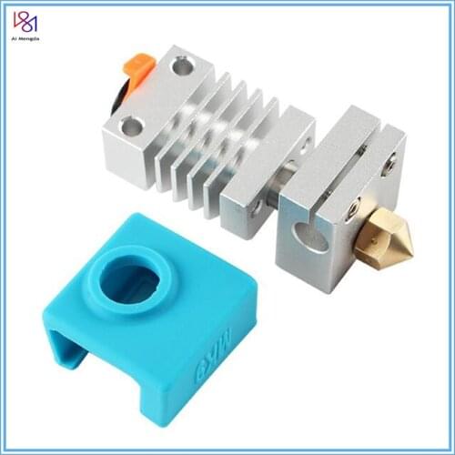 Upgrade Ender3 Cr10 Hotend Kit Aluminum Heatsink MK8 Nozzle Heat Break For Ender-3 Cr-10 Hotend 3D Printer Parts
