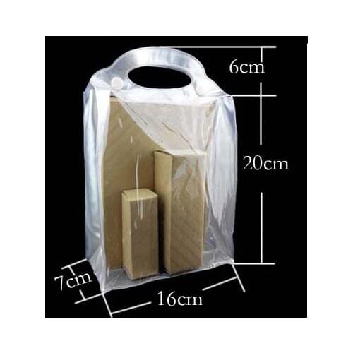 Wholesale 16*20 *7cm Waterproof clear pvc cosmetic bag with zipper.gift travel bags cosmetic bag (200piece\lot) Free shipping