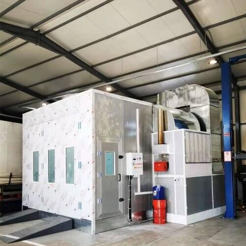 Oil Or Electrical Heating Method Spray Booth With High-Quality Support For Custom Baking Finish House CN