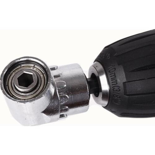 105 Degree Right Angle Driver Angle Extension Power Screwdriver Drill Attachment 1/4inch Hex Bit Socket Holder Adapter