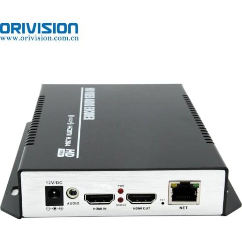ORIVISION H265 MPEG4 HDMI to IP Encoder 1080P Live Stream Video encoder for Youtube Facebook Wowza