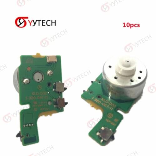 YYTECH 10pcs Gamepad Drive Motor KLD-003 Repair Parts for Playstation 4 PS4-1200 Game Console